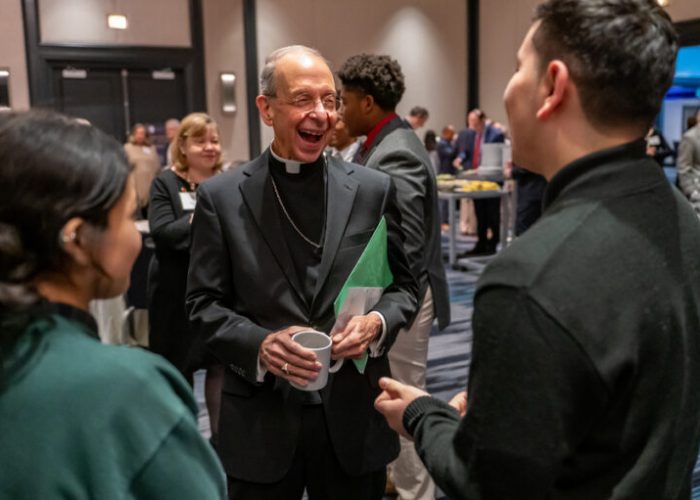 Archbishop William E. Lori at the Archdiocese of Baltimore's annual Partners in Excellence Breakfast Oct. 20, 2022