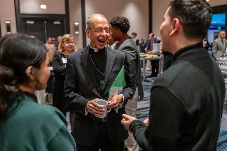 Archbishop William E. Lori at the Archdiocese of Baltimore's annual Partners in Excellence Breakfast Oct. 20, 2022